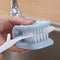 U-Shaped Knife And Cutlery Cleaner Brush Home Kitchen Cleaning Brushes Bristle Scrub Kitchen Washing